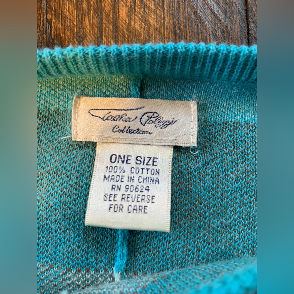Tasha Polizzi Turquoise Thunderbird Poncho - Picture 3 of 6